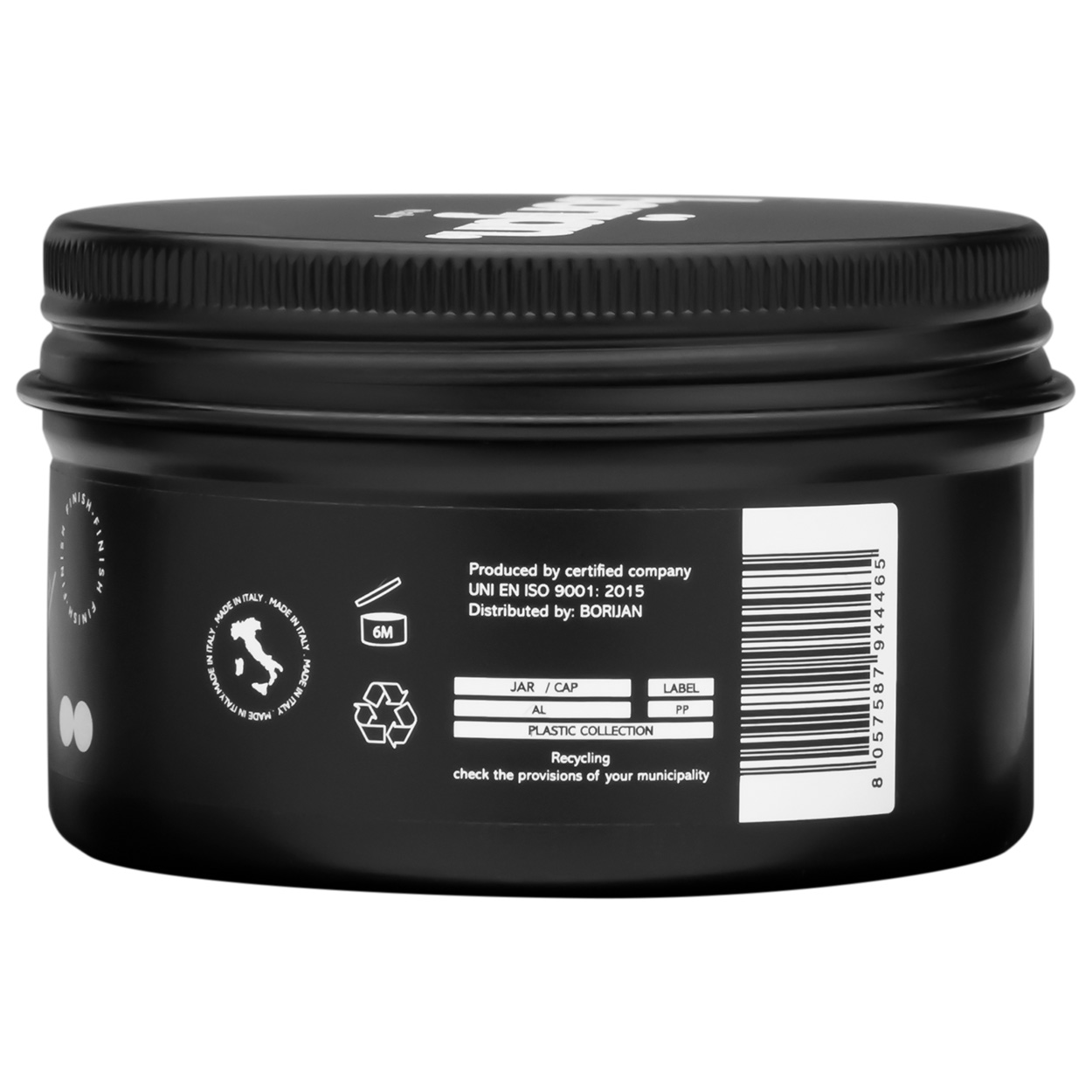Borijan Form Pomade - Vidutinės fiksacijos pomada 100ml - Image 2