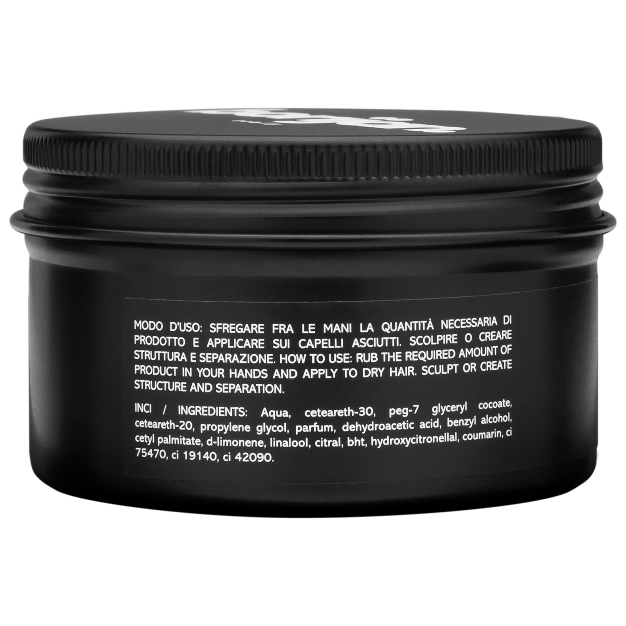 Borijan Balance Pomade - Vandens pagrindino stiprios fiksacijos pomada 100ml - Image 4