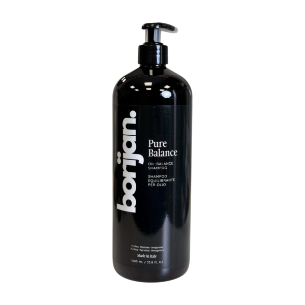 Borijan PureBalance Oil-Balance Shampoo - Balansuojantis šampūnas riebiai galvos odai 1000ml